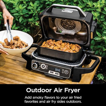 Ninja Woodfire Pro 7-in-1 Grill & Smoker with Thermometer