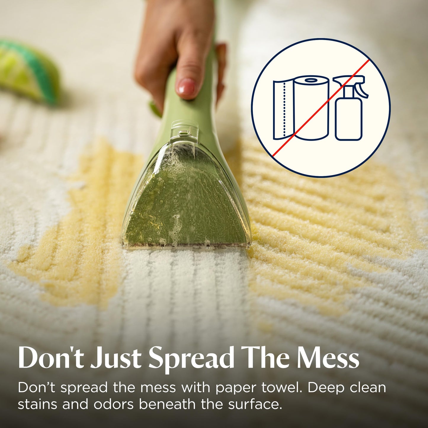 BISSELL Little Green Multi-Purpose Portable Carpet and Upholstery Cleaner